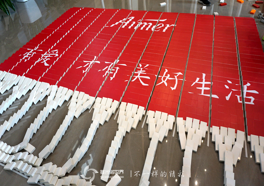 創(chuàng)造美、傳遞愛-愛慕多米諾團(tuán)隊(duì)挑戰(zhàn)