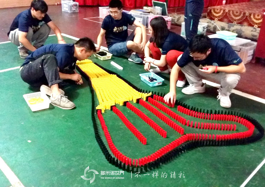 廣聯(lián)達(dá)DOD1-16夏令營多米諾骨牌挑戰(zhàn)賽