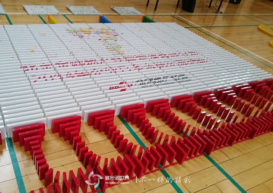 金隅地產(chǎn)2014年企業(yè)日多米諾拓展活動